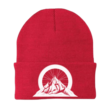 Mountain Tires Embroidered Beanie